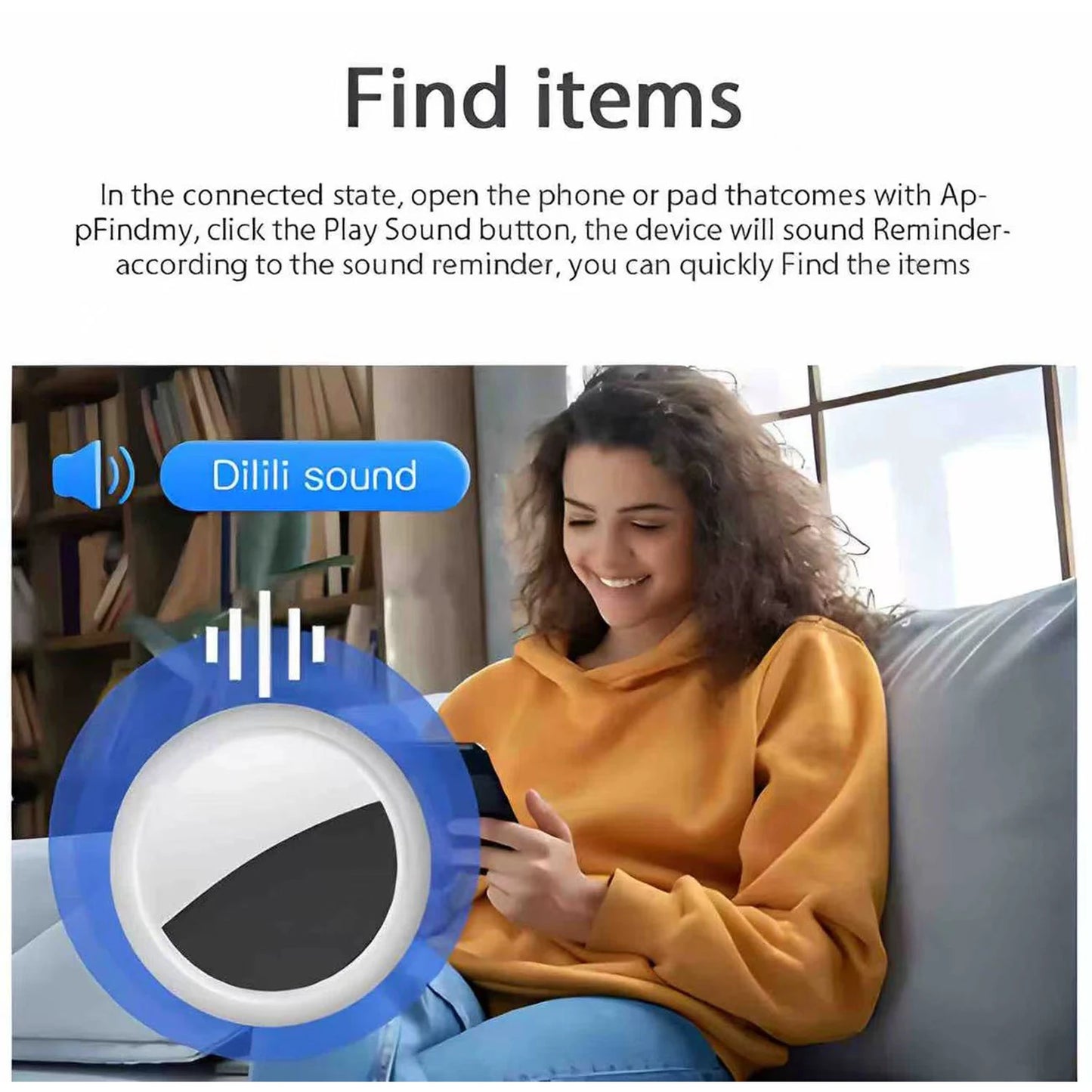 Smart Bluetooth GPS Anti - lose Tracker Sound locate msg reminder