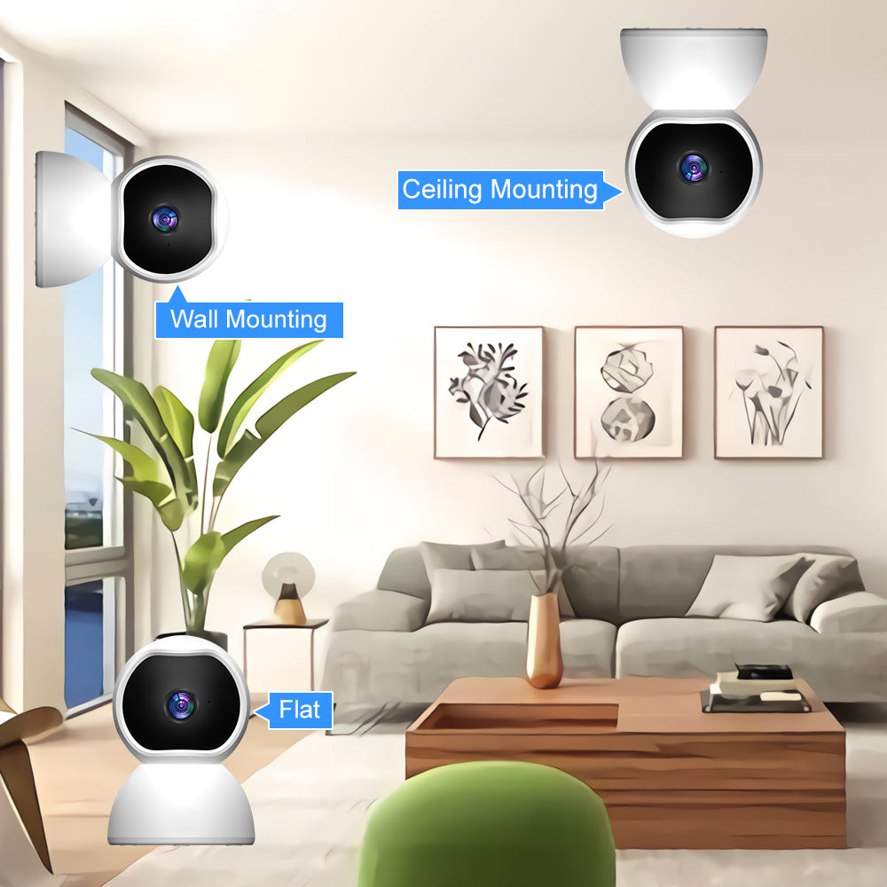 1080P Home Security Indoor Phone equipped, Wireless IP Camera.